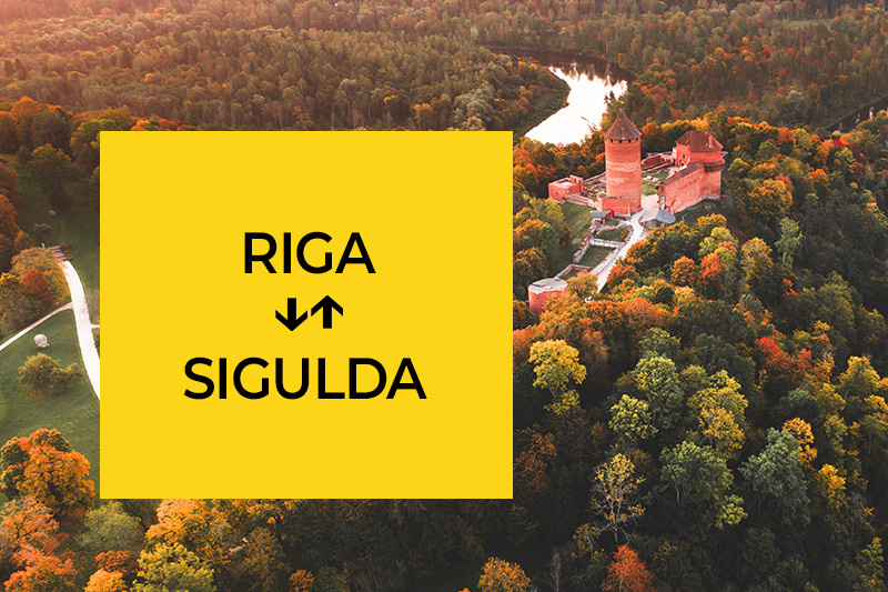 Riga Sigulda transfer taxi