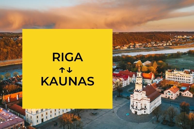 Riga Kaunas transfer taxi